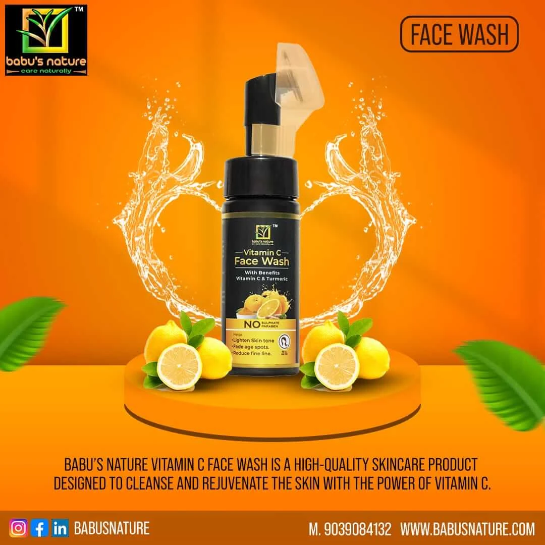 Vitamin C Face Wash for Radiant Skin