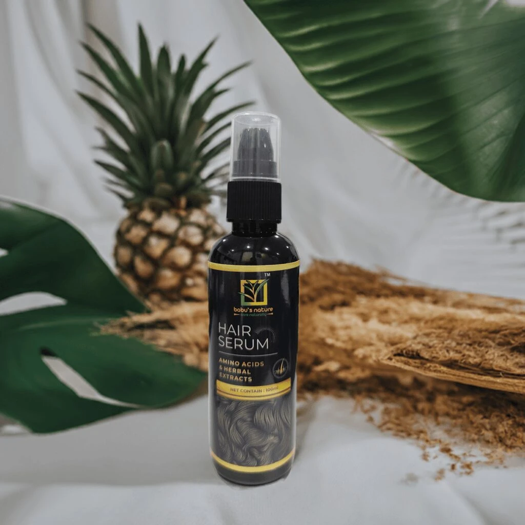 Natural Hair Serum with Amino Acids for Nourishment